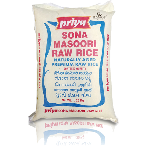Priya sona masoori rice 25kg