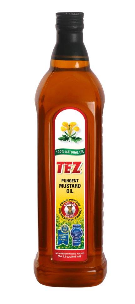 Tez mustard oil (natural pungent) 1l   946ml
